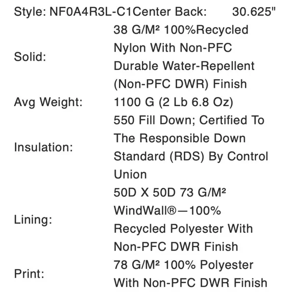 NWT The North Face Women’s Palomar Down Parka Coat Jacket Relaxed fit Khaki M BE - Picture 16 of 16